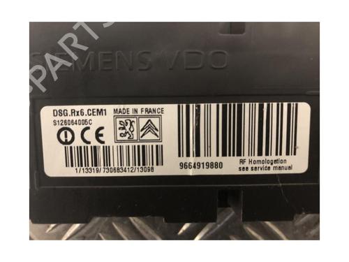 Control unit CITROËN C5 III Break (RW_) 1.6 THP 155 | BP28276579M11