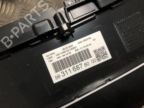 Instrument cluster PEUGEOT EXPERT Van (V_) 1.5 BlueHDi 120 | BP31199694C47