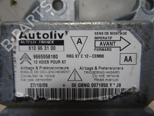 Used ECU airbags ECU airbags CITROËN C5 III (RD_) 1.6 HDi 110 (RD9HZC) (109 hp) 24599605 24599605