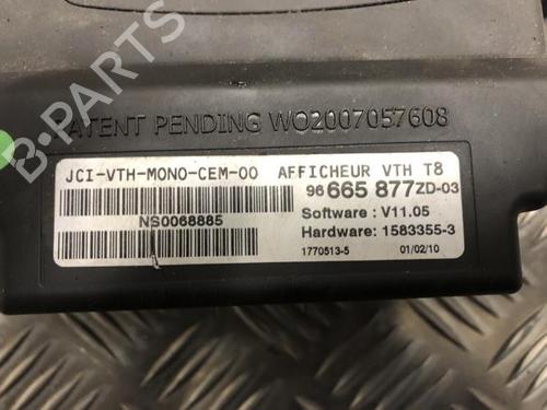 Display monitor PEUGEOT 5008 (0U_, 0E_) 2.0 HDi | BP28361176C48 