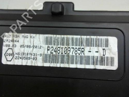 Instrument cluster RENAULT MASTER III Van (FV) 2.3 dCi 100 FWD (FV0A, FV0B, FV0G, FV0K, FV0H) | BP13037817C47 