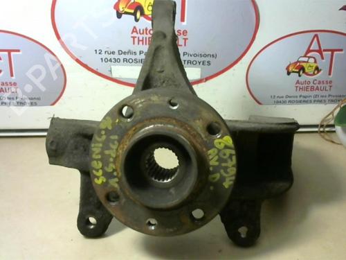 Right front steering knuckle RENAULT SCÉNIC II (JM0/1_) 1.5 dCi (JM1E, JM16) | BP12970146M26 