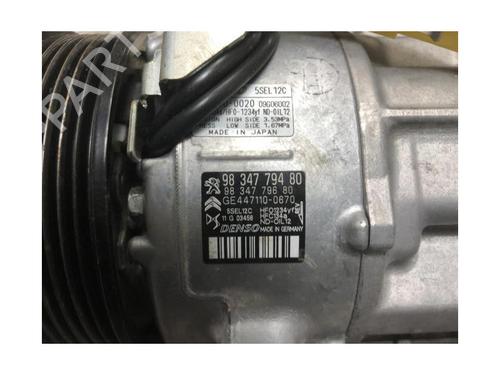 AC compressor PEUGEOT 3008 II SUV (MC_, MR_, MJ_, M4_) 1.5 BlueHDi 130 | BP25307225M34 