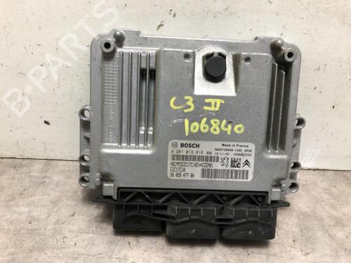 Computer motormanagement CITROËN C3 II (SC_) 1.4 HDi 70 (SC8HZC, SC8HR0, SC8HP4) (68 hp) 28497497