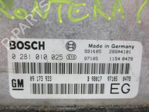 Used Engine control unit (ECU) OPEL FRONTERA B (U99) 2.2 DTI (6B_ZC, 6B_VF, 6B_66, 6B_76) (116 hp) 29264676