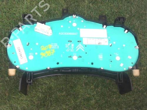 Used Instrument cluster PEUGEOT 207 (WA_, WC_) 1.6 HDi (90 hp) 12968544