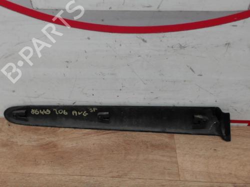 Used Door moulding trim PEUGEOT 206 Hatchback (2A/C) 1.4 HDi eco 70 (68 hp) 13224079
