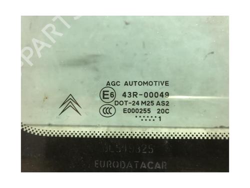Rear left quarter glass CITROËN C5 III Break (RW_) 1.6 HDi 115 | BP20628834C93 