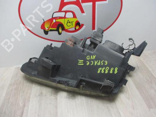 Used Right headlight RENAULT ESPACE III (JE0_) 2.2 dCi (JE0K) (130 hp) 13287412
