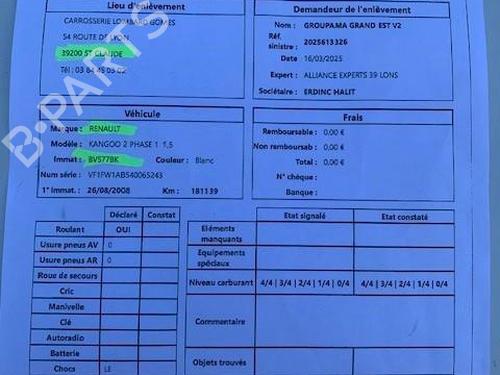 Front wiper motor RENAULT KANGOO Express (FW0/1_) 1.5 dCi 70 (FW0A, KW0V) | BP31835087M29  - Image 14