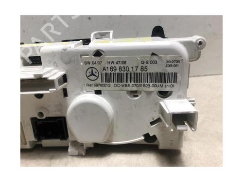 AC Styreenhet / Manøvreringsenhet MERCEDES-BENZ A-CLASS (W169) A 180 CDI (169.007, 169.307) | BP20613529I5 