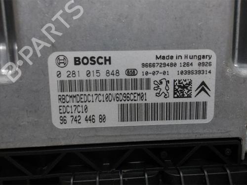 Engine control unit (ECU) CITROËN DS3 (SA_) 1.6 HDi 90 | BP25298144M57