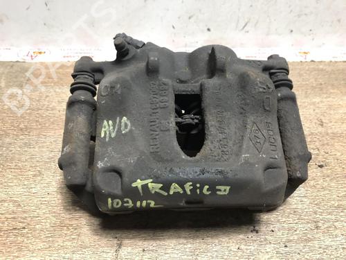 Used Right front brake caliper RENAULT TRAFIC II Bus (JL) 2.0 dCi 90 (JL00, JL01, JL0H, JL0M, JL0P, JL0S) (90 hp) 20619945