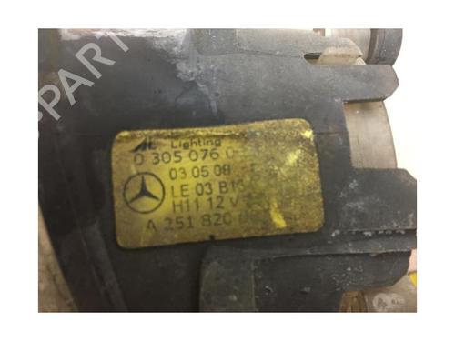 Right front fog light MERCEDES-BENZ A-CLASS (W169) A 180 CDI (169.007, 169.307) | BP13275731C31 