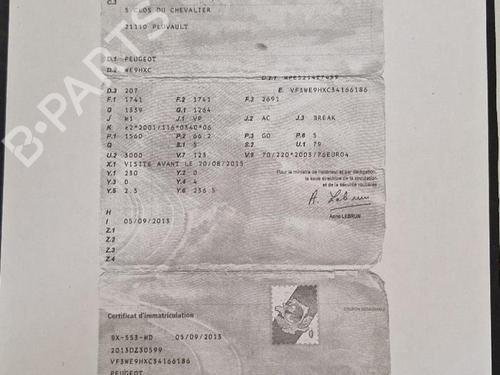 Brugte PEUGEOT 207 SW (WK_)  1.6 HDi  4616062