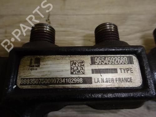 Used Injection rail PEUGEOT 207 (WA_, WC_) 1.4 HDi (68 hp) 29234542