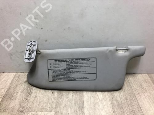 Venstre solskærm ISUZU D-MAX I (TFR, TFS) 3.0 DiTD 4x4 (TFS85_) (163 hp) 23873332