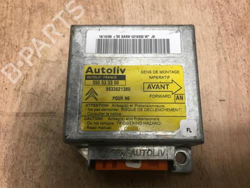 Airbag styreenhed CITROËN XSARA Coupe (N0) 1.9 TD (90 hp) 24601596