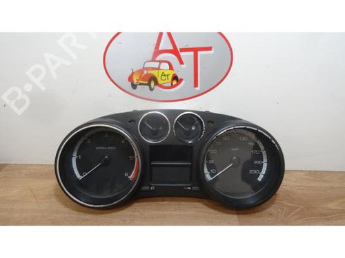 Used Instrument cluster PEUGEOT 308 I (4A_, 4C_) 1.6 HDi (92 hp) 13290210