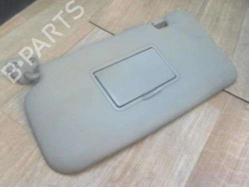 Used Left sun visor NISSAN X-TRAIL I (T30) 2.2 dCi 4x4 (136 hp) 13036345