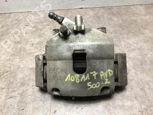 Used Right front brake caliper FIAT 500 C (312_) 1.0 Mild Hybrid (312.AYD1B) (69 hp) 23036209