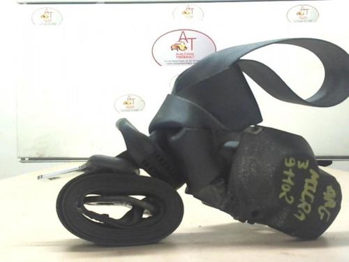 Used Rear left seatbelt NISSAN MICRA III (K12) 1.5 dCi (65 hp) 12968746