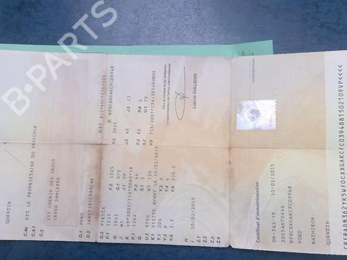 Used Parts FORD FIESTA VI (CB1, CCN) 1.25 (60 hp) 4426287