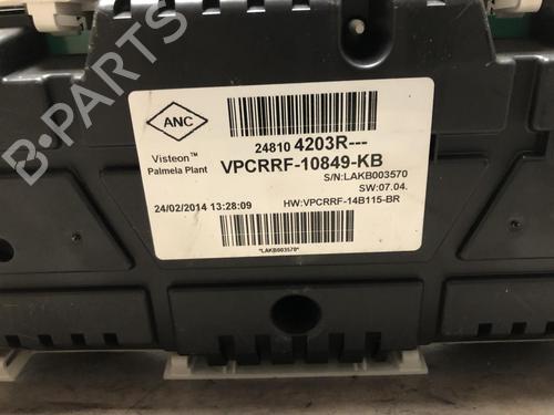 Instrument cluster RENAULT CLIO IV (BH_) 1.5 dCi 90 | BP20634091C47 