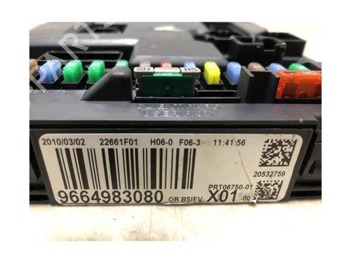 Fuse box CITROËN DS3 (SA_) 1.6 THP 155 | BP20615049E1 