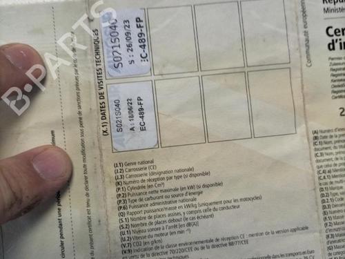 Licence plate light RENAULT TWINGO III (BCM_, BCA_) 1.0 SCe 70 | BP36206274I40  - Image 8