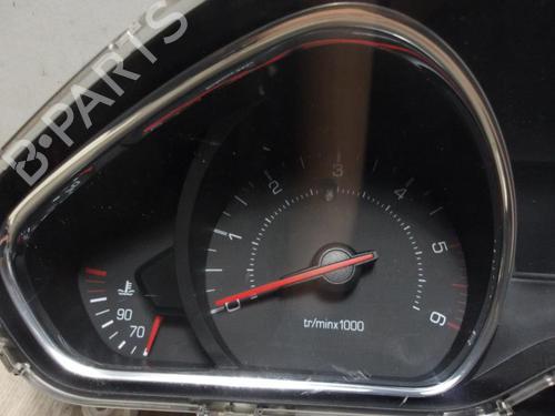 Used Instrument cluster PEUGEOT 208 I (CA_, CC_) 1.6 HDi (92 hp) 13261239