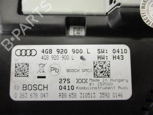 Instrument cluster AUDI A6 C7 Avant (4G5, 4GD) 2.0 TDI | BP25298588C47 