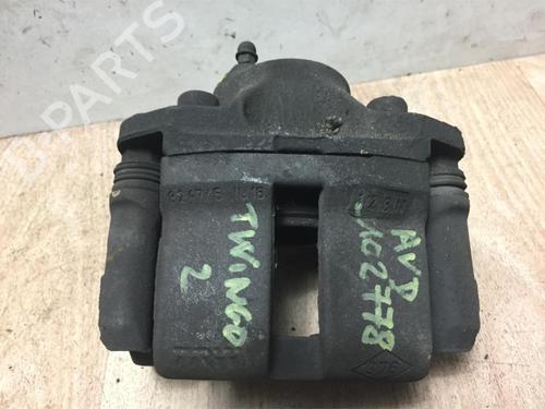 Højre bremsekaliber foran RENAULT TWINGO II (CN0_) 1.2 16V (CN04, CN0B) (75 hp) 13229462