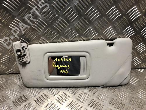 Used Left sun visor RENAULT LAGUNA III (BT0/1) 1.5 dCi (BT00, BT0A, BT0T, BT1J) (110 hp) 31200707