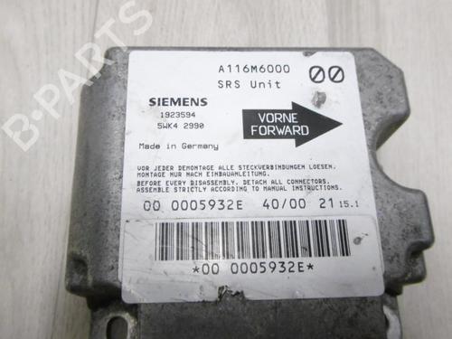 Airbag styreenhed OPEL SPEEDSTER (E01) 2.2 (R97) | BP25298666M53 