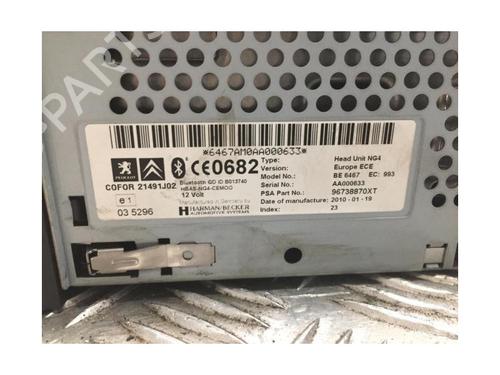 Radio PEUGEOT 5008 (0U_, 0E_) 2.0 HDi | BP27559462E6 