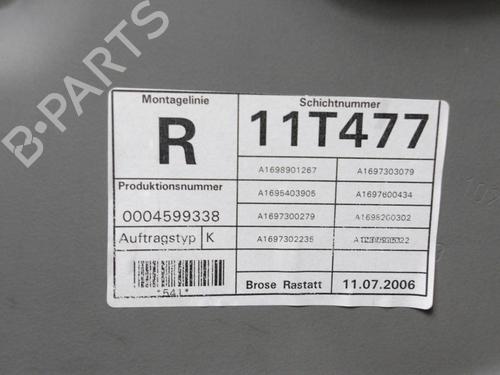 Used Rear left window mechanism MERCEDES-BENZ A-CLASS (W169) A 180 CDI (169.007, 169.307) (109 hp) 12961381