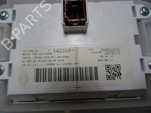 Instrument cluster PEUGEOT 208 I (CA_, CC_) 1.6 HDi / BlueHDi 75 | BP12966301C47 