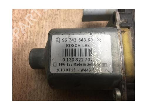 Right front window motor PEUGEOT 208 I (CA_, CC_) 1.4 HDi | BP29267632E20 