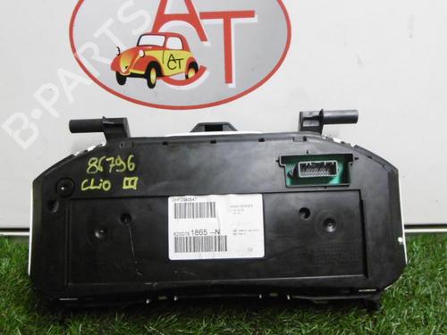 Instrument cluster RENAULT CLIO III (BR0/1, CR0/1) 1.5 dCi (BR17, CR17) | BP22250052C47 