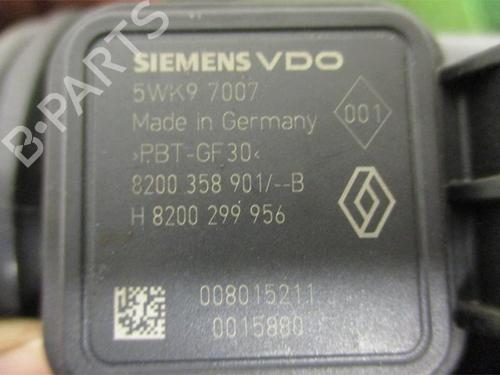 Mass air flow sensor RENAULT CLIO III (BR0/1, CR0/1) 1.5 dCi (BR17, CR17) | BP13037736M95 
