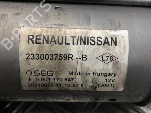 Anlasser DACIA DUSTER (HM_) 1.5 dCi 115 (HMAD) | BP31187897M8