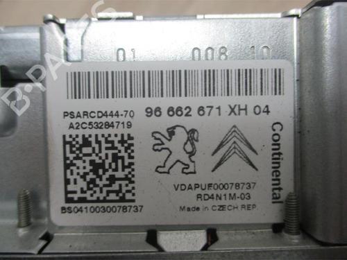 Radio PEUGEOT 308 I (4A_, 4C_) 1.6 HDi | BP22336523E6