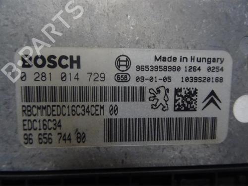 Engine control unit (ECU) CITROËN C4 Picasso I MPV (UD_) 1.6 HDi | BP13275217M57 
