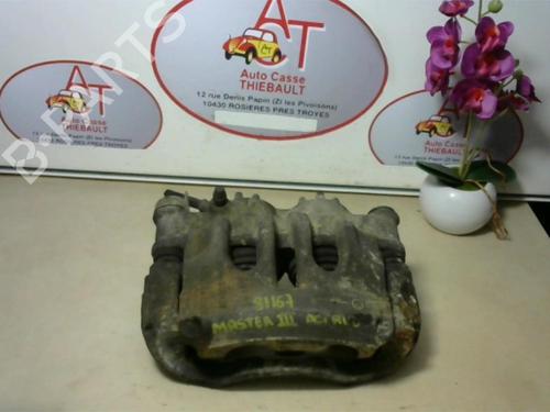Used Right front brake caliper RENAULT MASTER III Van (FV) 2.3 dCi 100 FWD (FV0A, FV0B, FV0G, FV0K, FV0H) (101 hp) 12970325