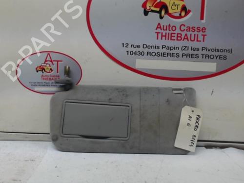 Used Left sun visor MITSUBISHI PAJERO III (V7_W, V6_W) 3.2 Di-D (V68W) (160 hp) 25026897