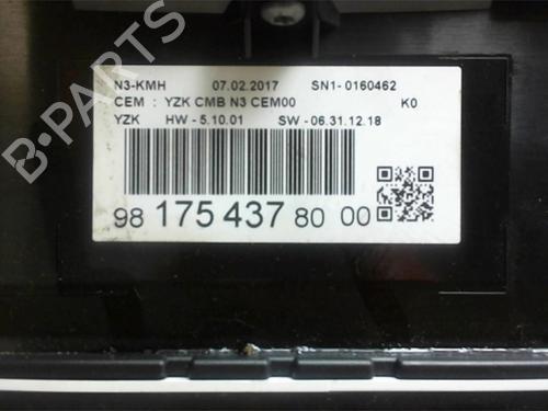 Instrument cluster CITROËN SPACETOURER Bus (V_) 2.0 BlueHDi 150 | BP13290171C47 
