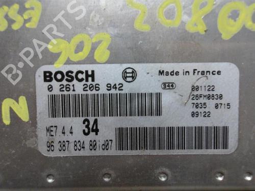 Motorstyringsenhed PEUGEOT 206 Hatchback (2A/C) 1.6 16V | BP20633505M57 