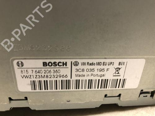 Radio VW SCIROCCO III (137, 138) 2.0 TDI | BP20613725E6 