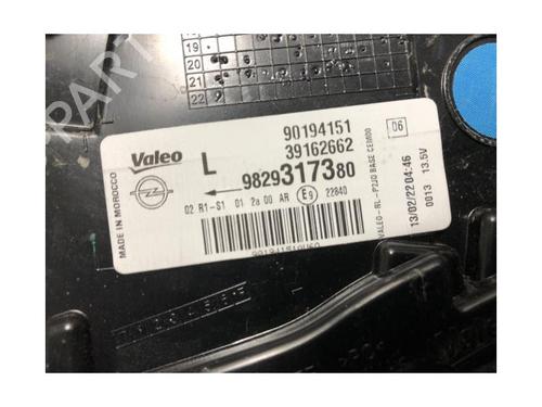Left taillight OPEL CORSA F (P2JO) 1.5 (68) | BP27531123C34 